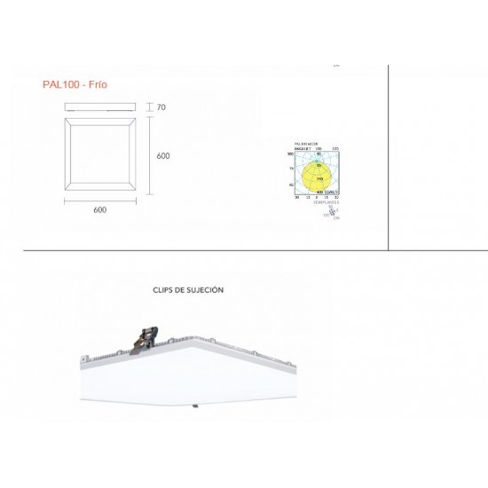 ELEGANTE PANEL EMBUTIDO LED LUCCIOLA